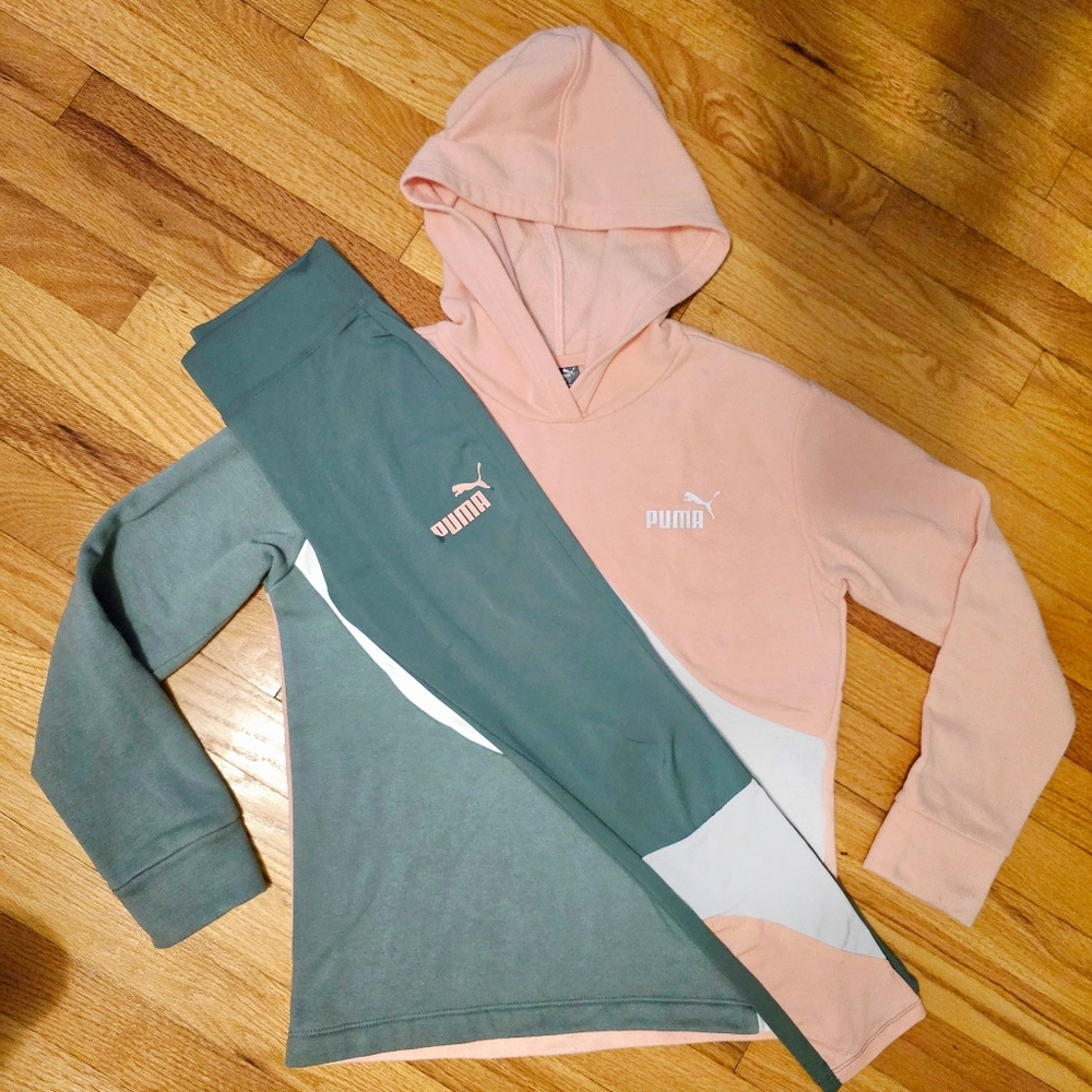 Puma Hoodie & Leggings SzM & L